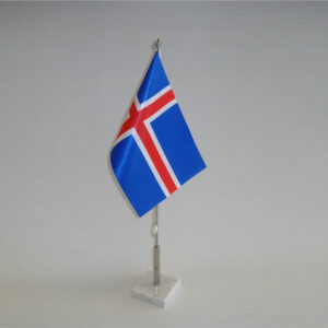 ÍSLAND BORÐFÁNI (stöngin ekki innifalin)