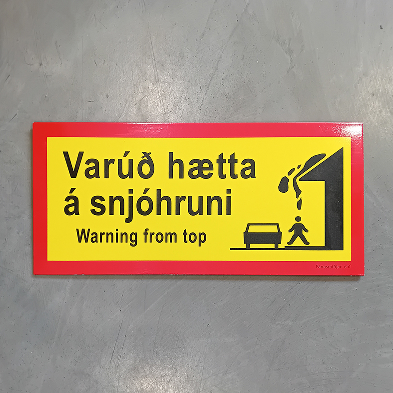 Skilti úr C-bond plötum - Image 4